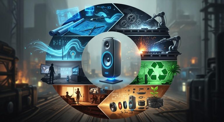 Speaker product life cycle management