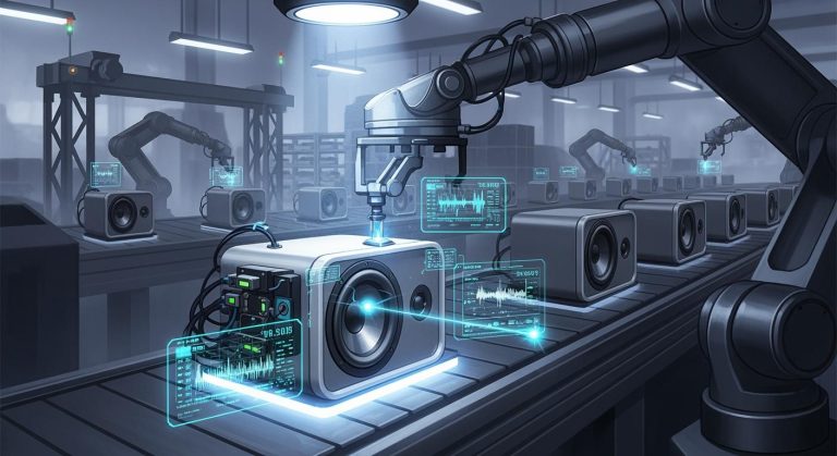 The Application and Advantages of Automated Testing in Speaker Production