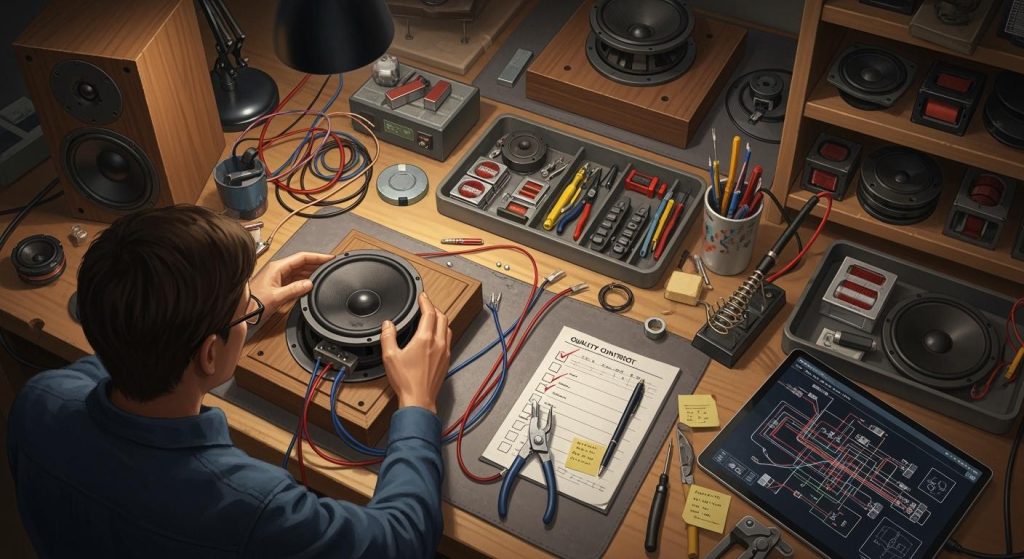 How to reduce human errors in speaker production