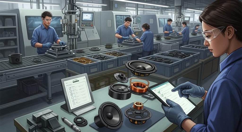 Process control in speaker production from the OEM perspective