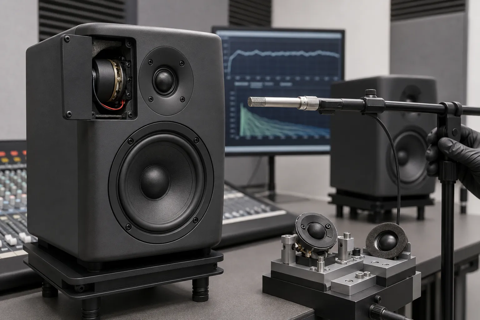 Custom Tweeter Driver for a Near-Field Studio Monitor