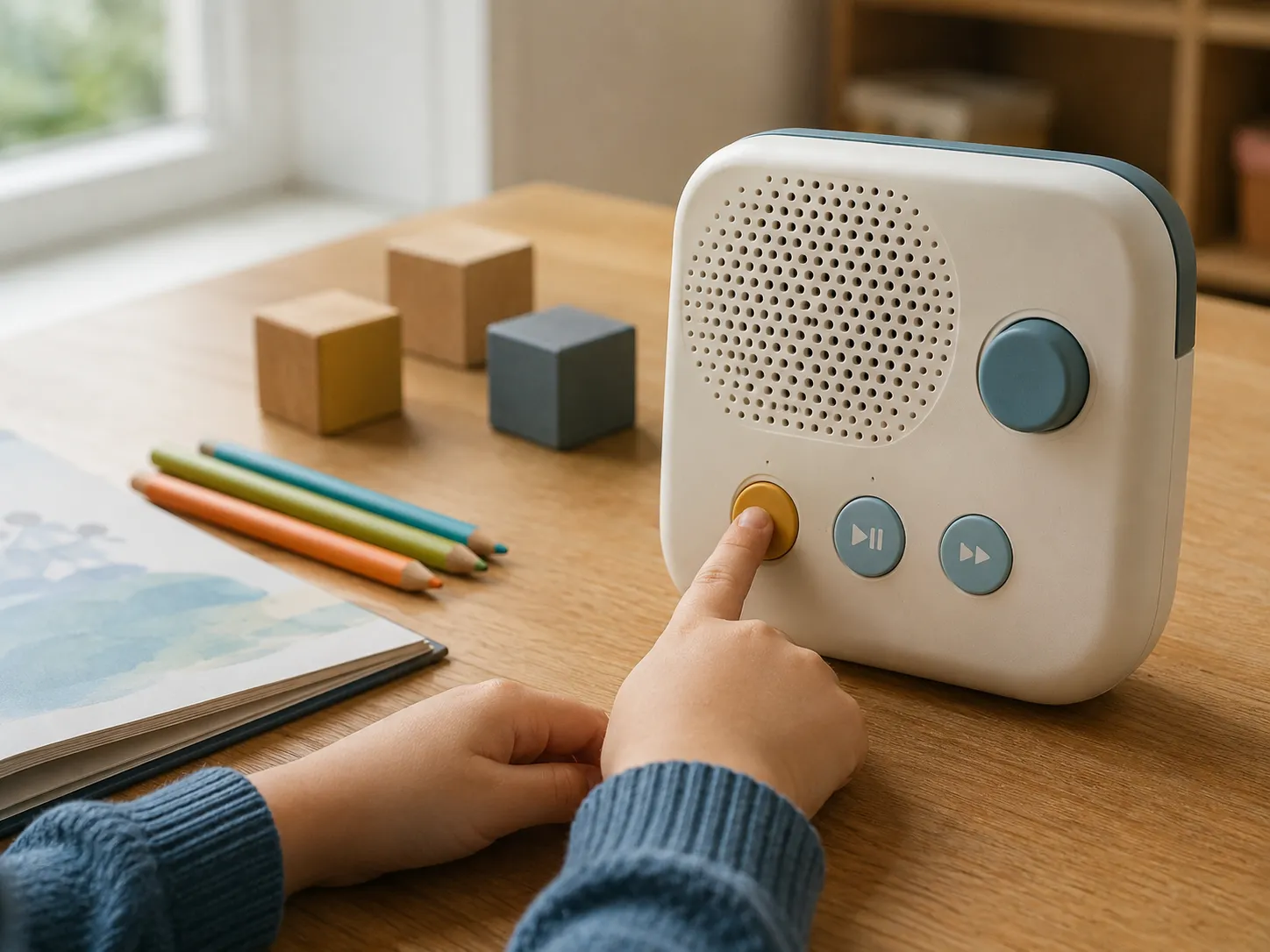 Custom Full-Range Speaker for Children's Learning Devices