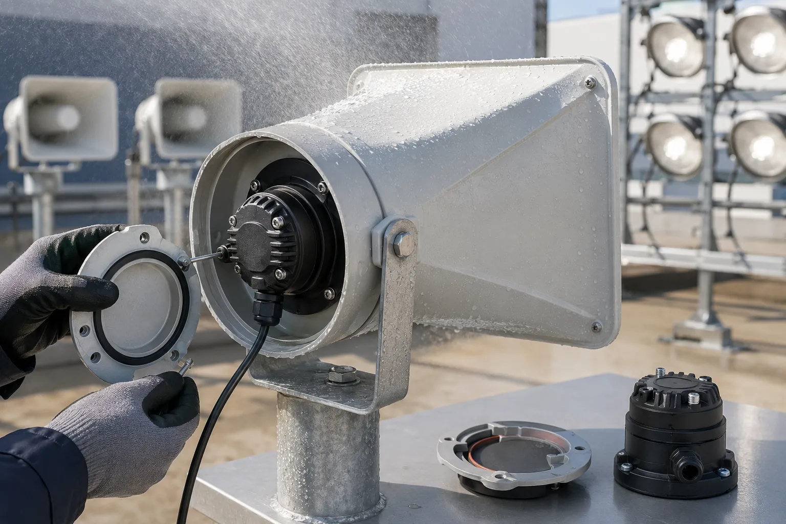Custom Tweeter Driver for a Weatherproof Horn Speaker