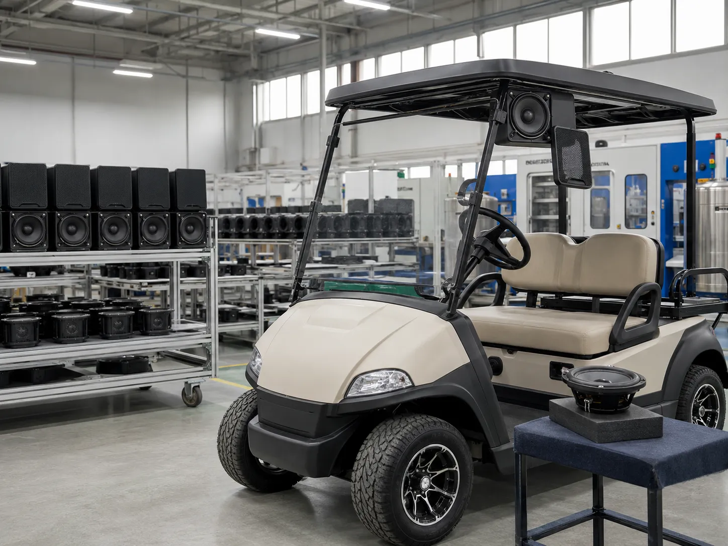 Custom Midbass Speaker for Golf Cart / RV Audio Systems