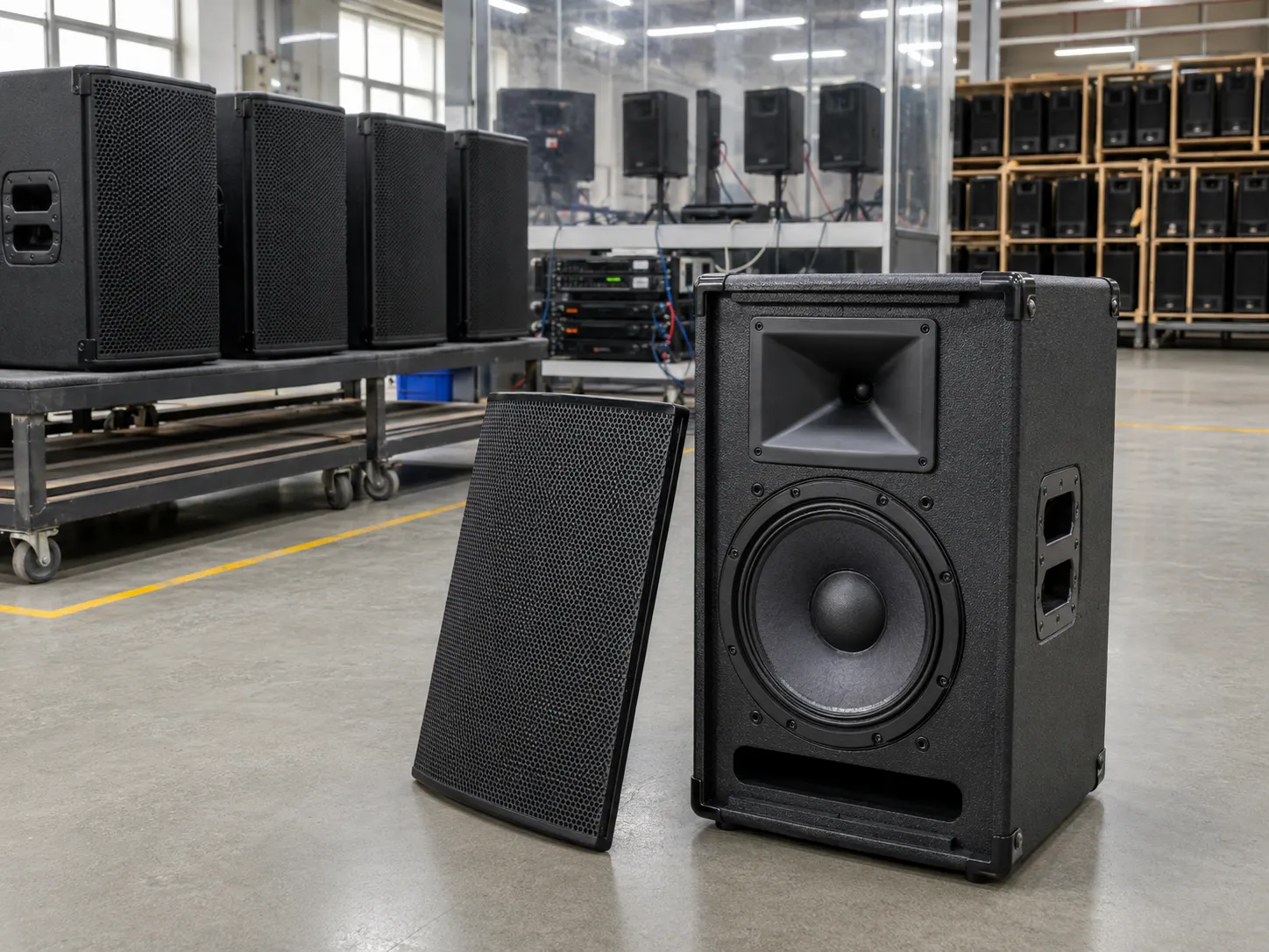 Custom Midbass Speaker for a Karaoke/Nightclub Speaker Box