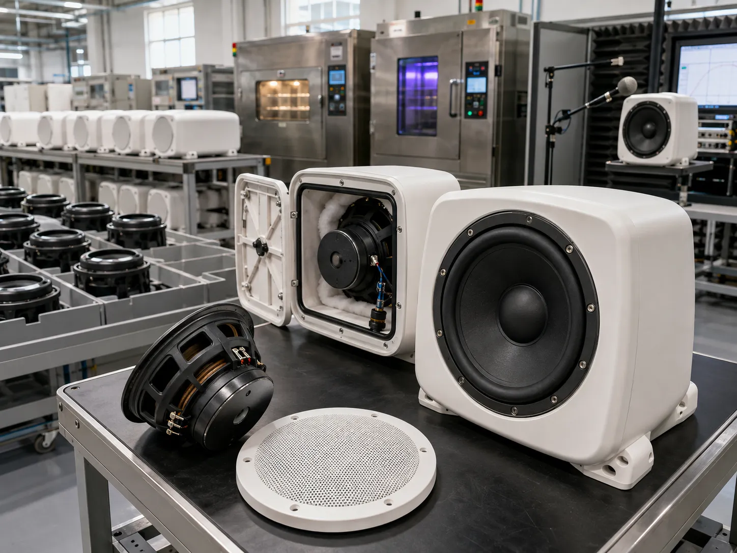 Custom Woofer Driver for a Marine/Outdoor Subwoofer