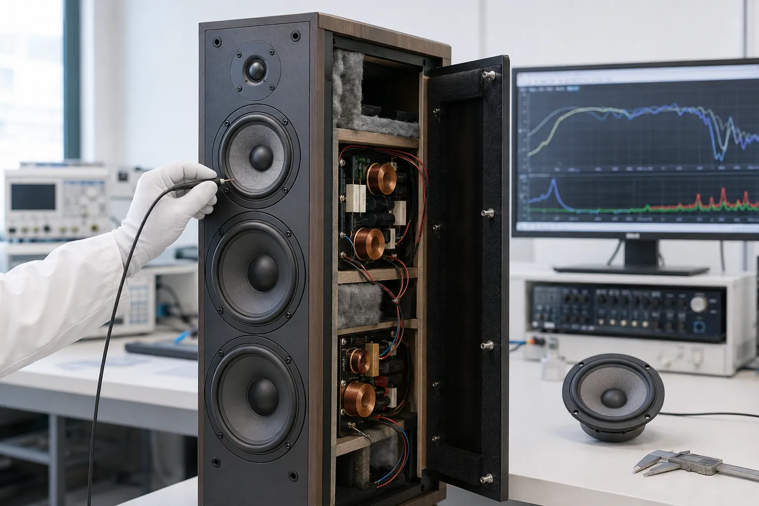 Middle frequencies — handles vocals, dialogue, many instruments; needs controlled crossover matching