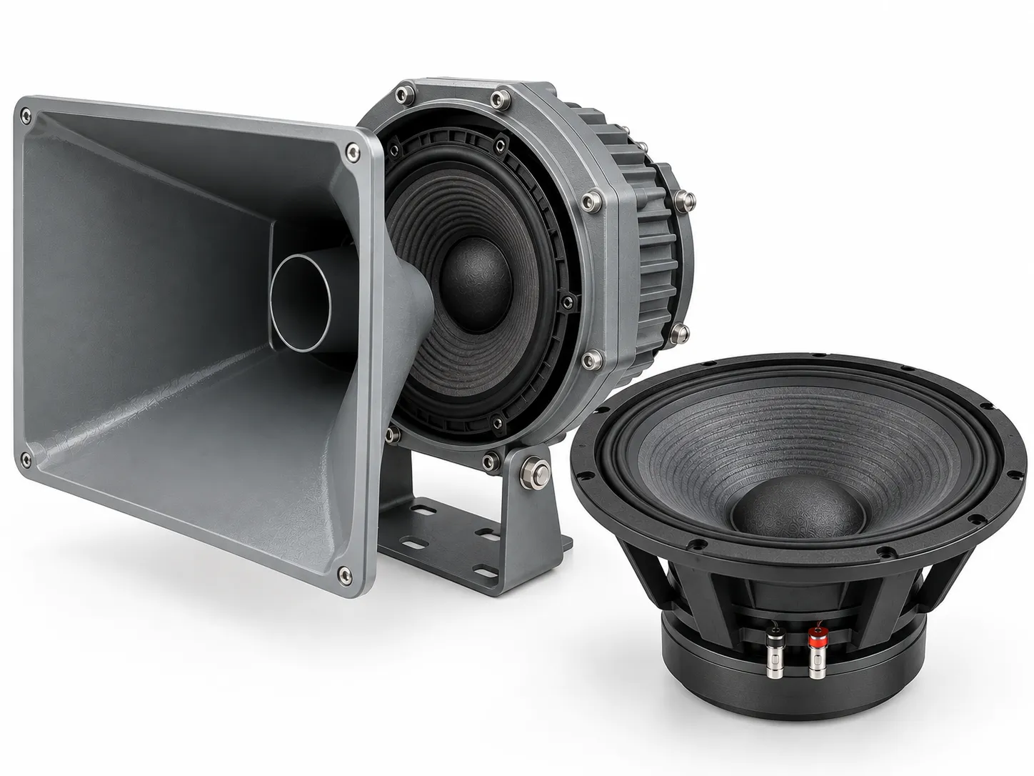 Custom Large-size Speaker for an Industrial Paging/Alert System