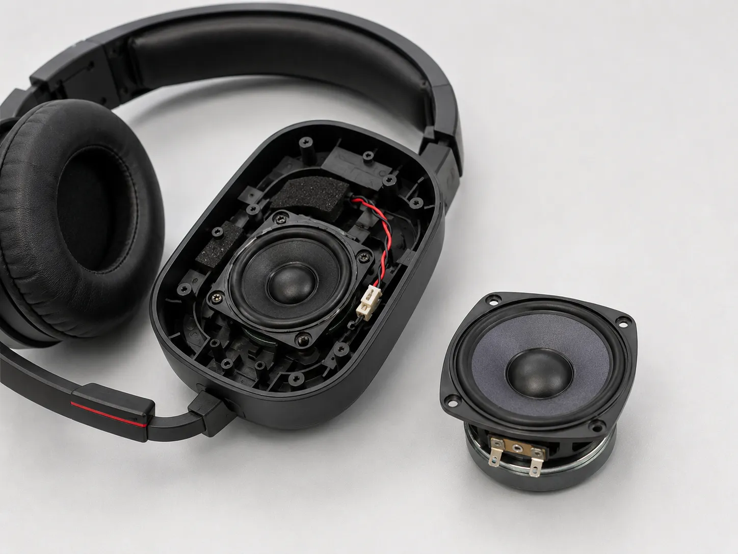 Custom Medium Speaker for a Gaming Headset or Over-Ear Headphone