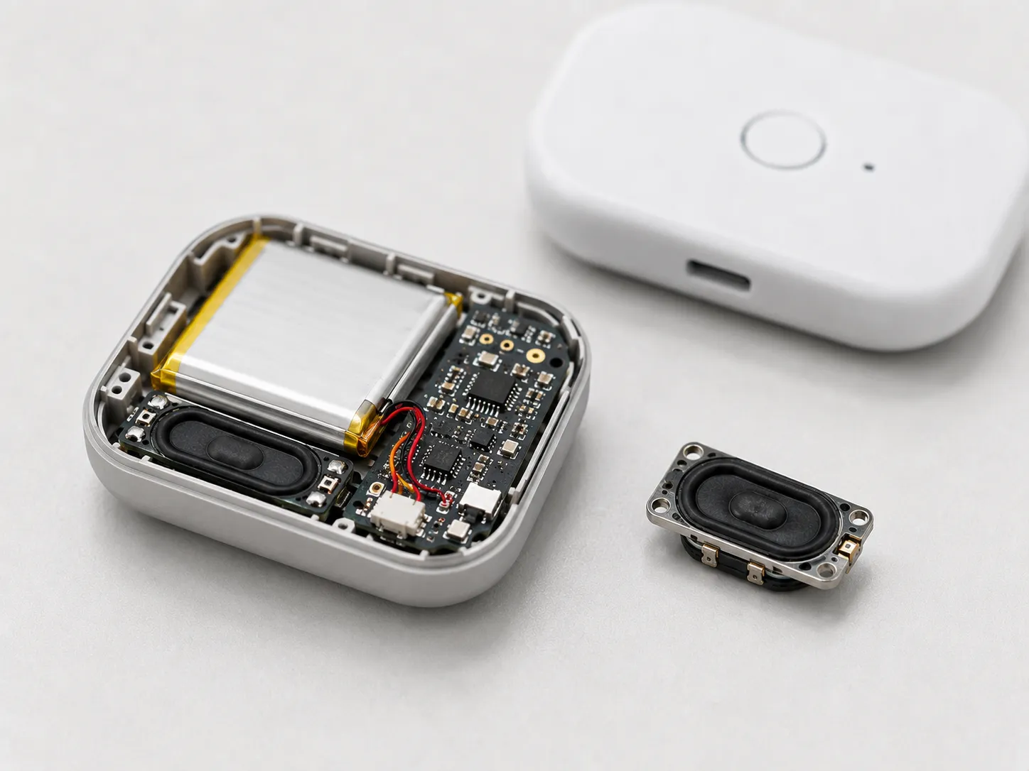 Custom Micro Speaker for a Personal Electronic Device Notification System