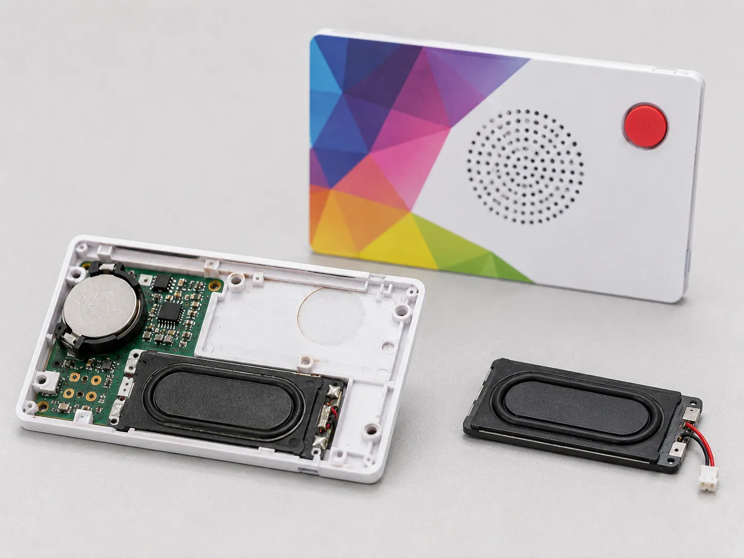 Custom Micro Speaker for a Sound-Enabled Smart Card or Interactive Print Module