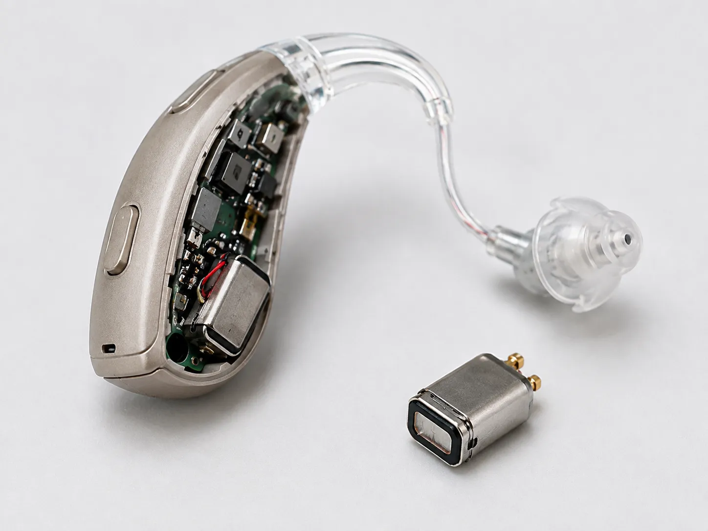Custom Small Speaker (Receiver) for a Hearing Aid Device