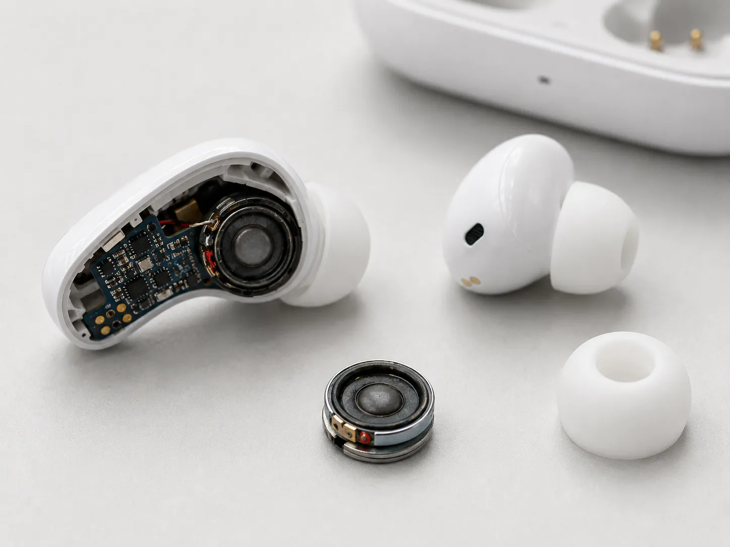 Custom Small Speaker for a True Wireless Earbud